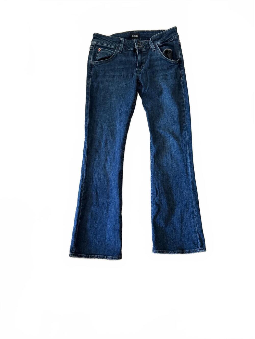 Hudson Collin Mid-Rise Bootcut Dark Wash Sz 27 Designer - Picture 2 of 8